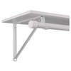 John Sterling White Heavy Duty Shelf and Rod Bracket