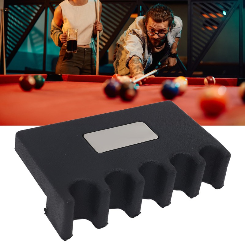 5 Holes Cue Holder Anti Slip Portable Cue Rest Cue