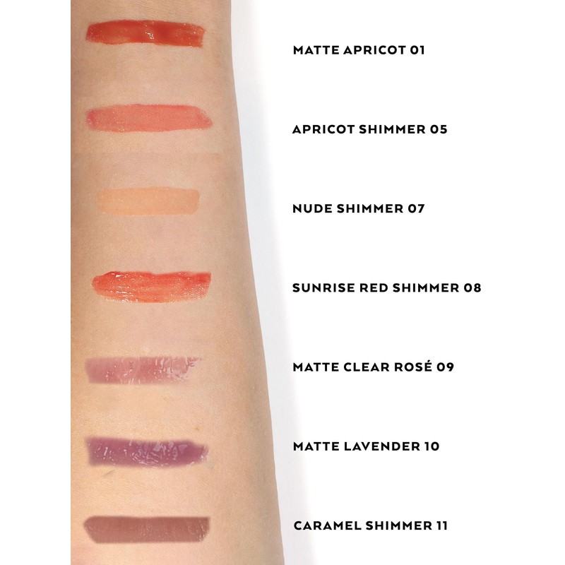 UND GRETEL Naturkosmetik KNUTZEN Lip Gloss - Nourishing, Highly Pigmented,