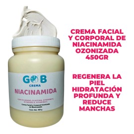 Crema De Niacinamida Ozonizada - Gob - 450 G Neutra