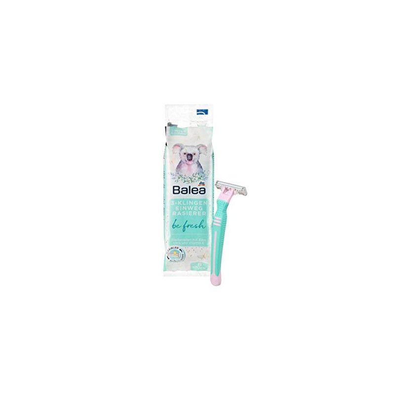Balea Disposable Razors 3 Blades Pack of 8