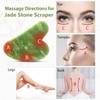 Gua Sha Jade Roller Set, Face Roller, Face Massager Jade
