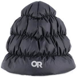 Outdoor Research Men & Women Coldfront Down Beanie – Insulated Winter Beanie Hat Black