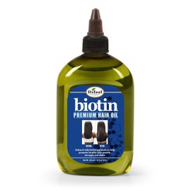 Difeel Biotina Aceite Premium Para El Cabello - Grande 12 Oz.