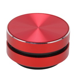 Bluetooth Bone Conduction Speaker, Stereo Magnetic Portable Mini Speaker, DIY Sound Experience Such as Luggage, Guitars, Wooden Tables (Red)