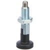 Ganter Normelemente GN 717-5-M8-CK-ST - Locking Bolt, Silver, Pack of
