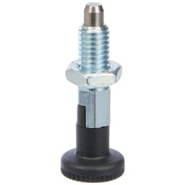 Ganter Normelemente GN 717-5-M8-CK-ST - Locking Bolt, Silver, Pack of 2
