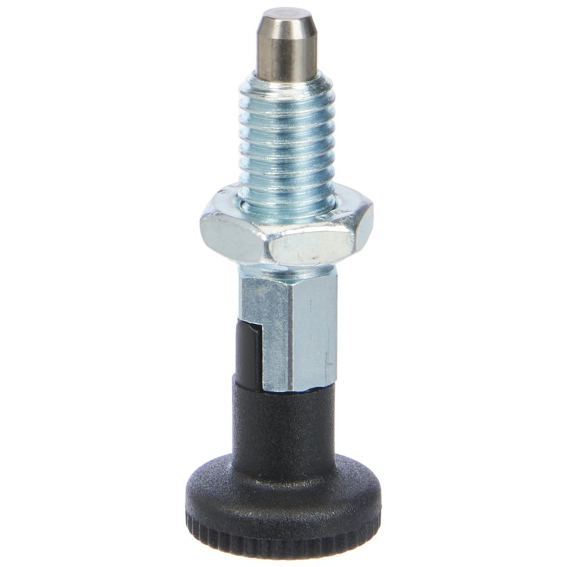 Ganter Normelemente GN 717-5-M8-CK-ST - Locking Bolt, Silver, Pack of