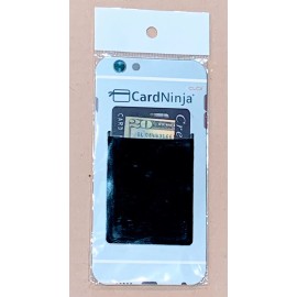 Cubi 1 Pocket Cell Phone Credit Card Holder Self Adhesive Black by Cubi CardNinja