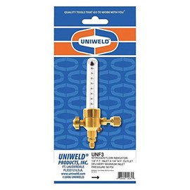 Uniweld Products UNF3 Uni-Weld Nitrogen Flow Indicator 50 psi