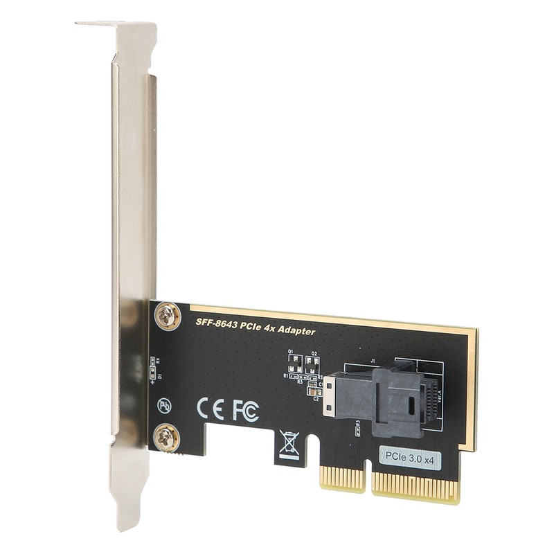 PCIE X4 to U.2 Adapter Card SFF-8643 Mini SAS HD