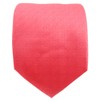 TigerTie Satin Silk Tie Red Rose Patterned - Tie Silk