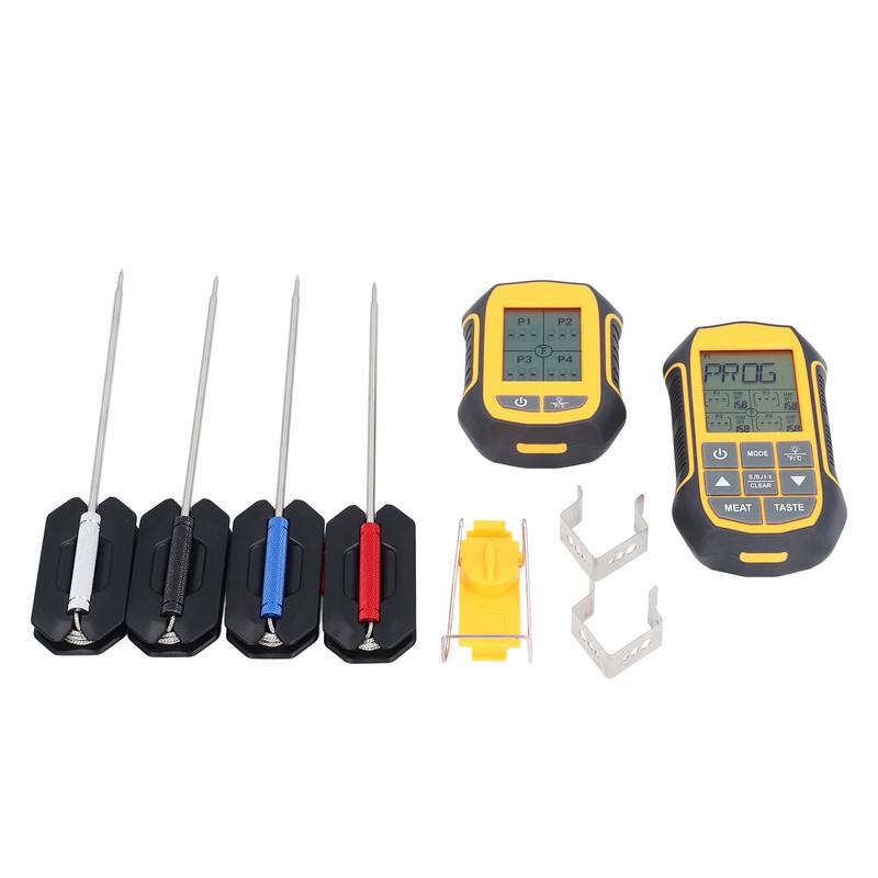 Digital Cooking BBQ Thermometer ABS Wireless Oven Food Smoker Thermometer