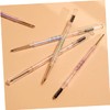 Minkissy 5pcs Eyebrow Makeup Pencils Double-ended Brow Pens Thin Medium