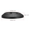 uxcell Pipe Cover Decoration, 110mm PP Plastic Escutcheon Water Pipe