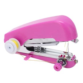 Mini Hand Sewing Machine, Portable Hand Sewing Machine in Pocket Size, Mini Purple, Lightweight Hand Sewing Machine for Home Use on Travel