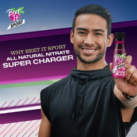 BEET IT Sport Pro-Elite Shot, 15 Shots, 400mg Dietary Beet Nitrates, Non-GMO Certified, Nitric Oxide Booster, High Nitrate Beet Juice for Stamina and Recovery