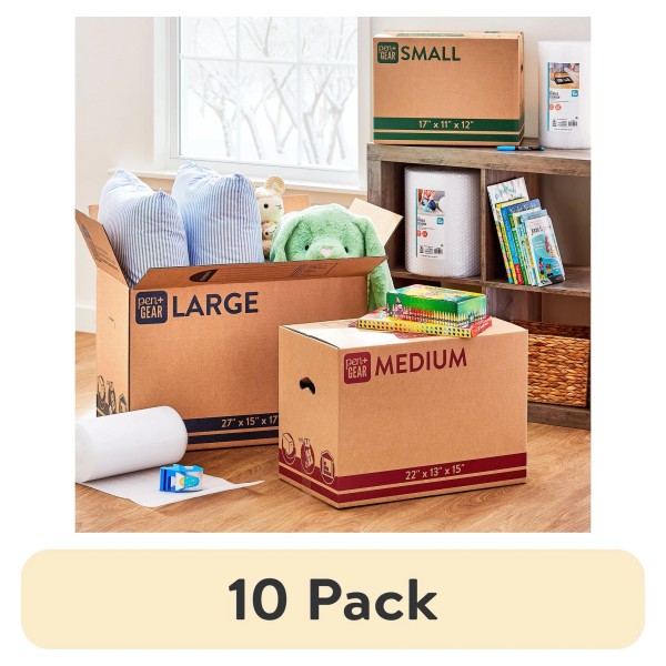 Unbranded (10 pack) Pen+Gear Medium Moving Boxes, 22 in. L