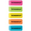 Ticonderoga Wedge Erasers, Neon Colors, 30 Count, Class Pack