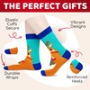 HAPPYPOP Christmas Gifts Stocking Socks for Kids - Secret Santa