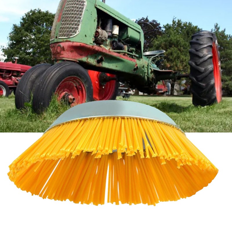 Nylon Weeding Brush 8 Inch 25.4mm Hole High Hardness Impact
