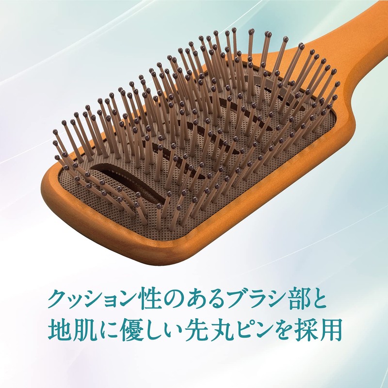 Kai KAI Hair Brush, Air Through, Paddle Brush, Cushion Brush,