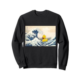 Rubber Duck Great Wave Cute Ducky Duckie Men Women Kids Sweatshirt