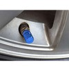 Futheda 8 Pcs Aluminum Alloy Car Tyre Dust Caps Universal