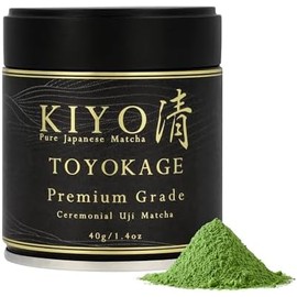 Kiyo Matcha Matcha ceremonial Uji Toyokage de primera calidad polvo de té verde matcha japonés puro de primera cosecha, de grado ceremonial, de Uji,