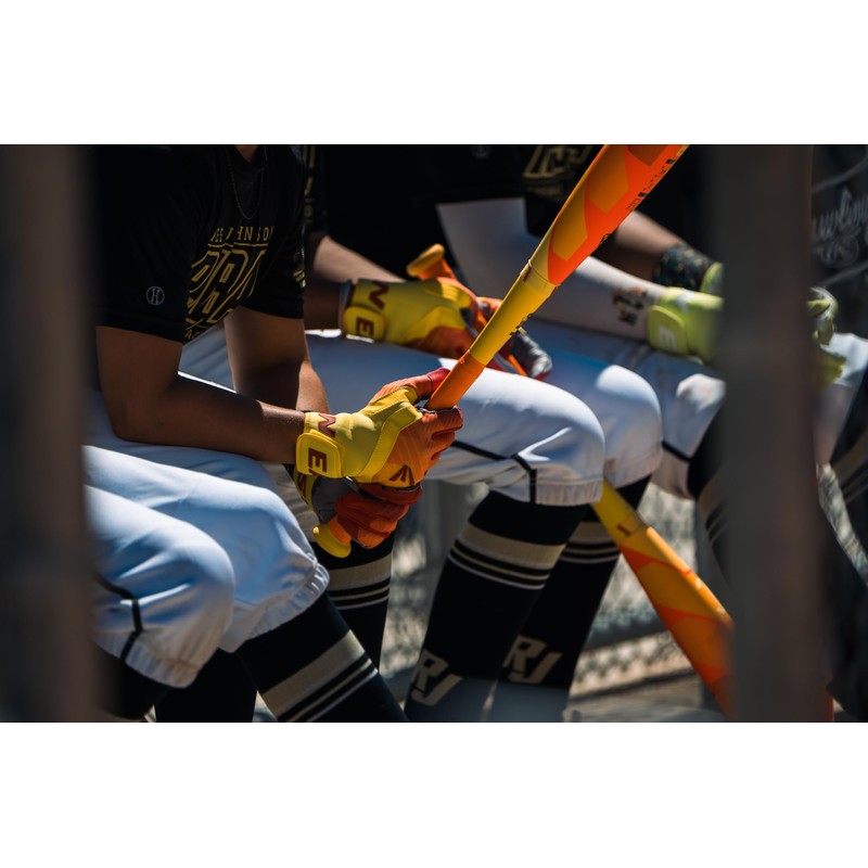 Easton | Adult Walk-Off Ethos Baseball Batting Gloves | Fire