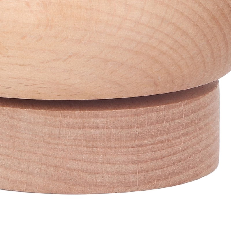 Bead Spinner DIY Beading Turning Bowl 10cm Wooden Manual Beading