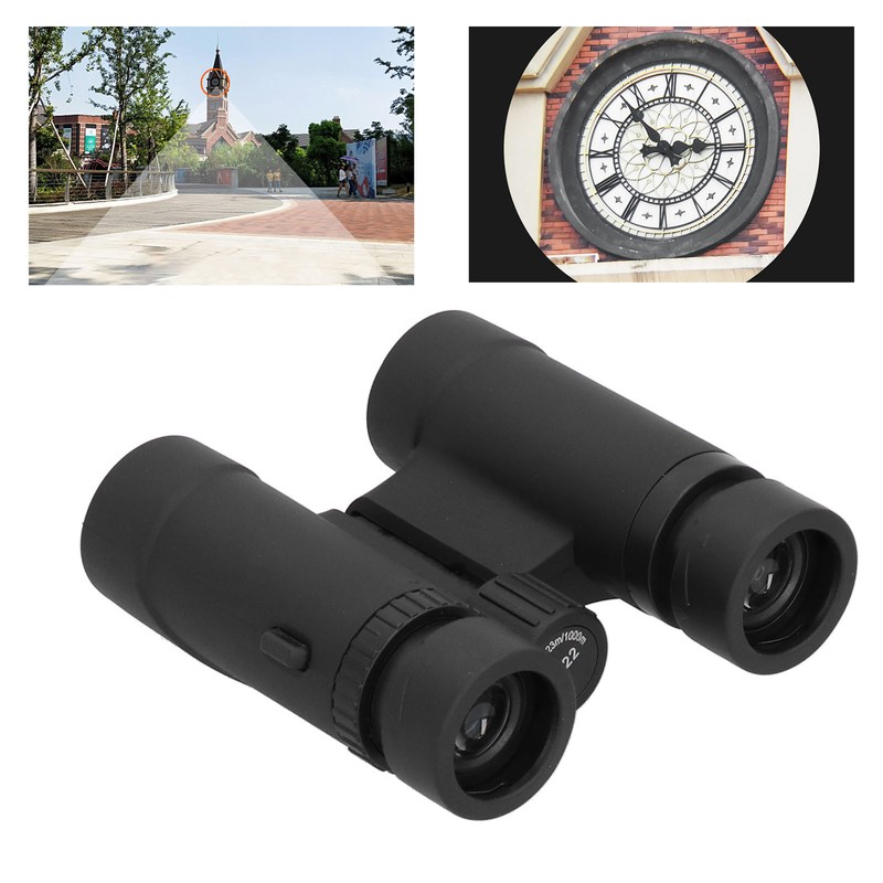 8x22/10x22 HD Outdoor Binoculars Set Handheld Sightseeing Binoculars for Concert