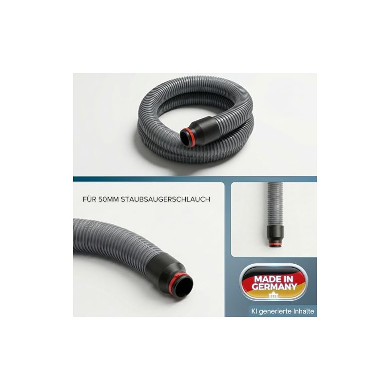 Vacuum Cleaner Coupling Compatible with Bosch Click and Clean 50