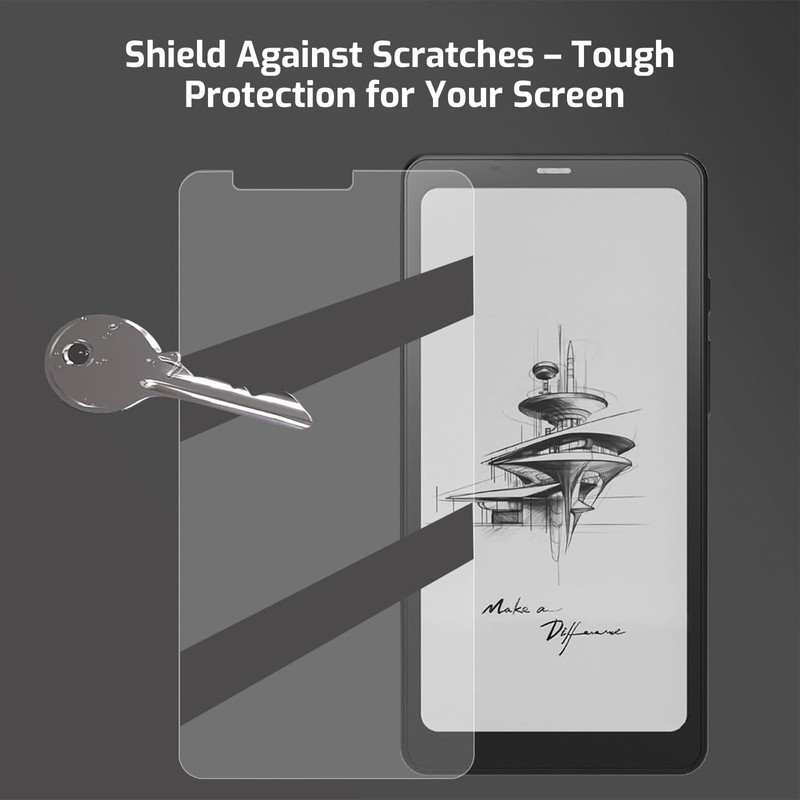Tzylomirx Screen Protector, Frosted Anti-Glare compatible with Onyx Boox Palma