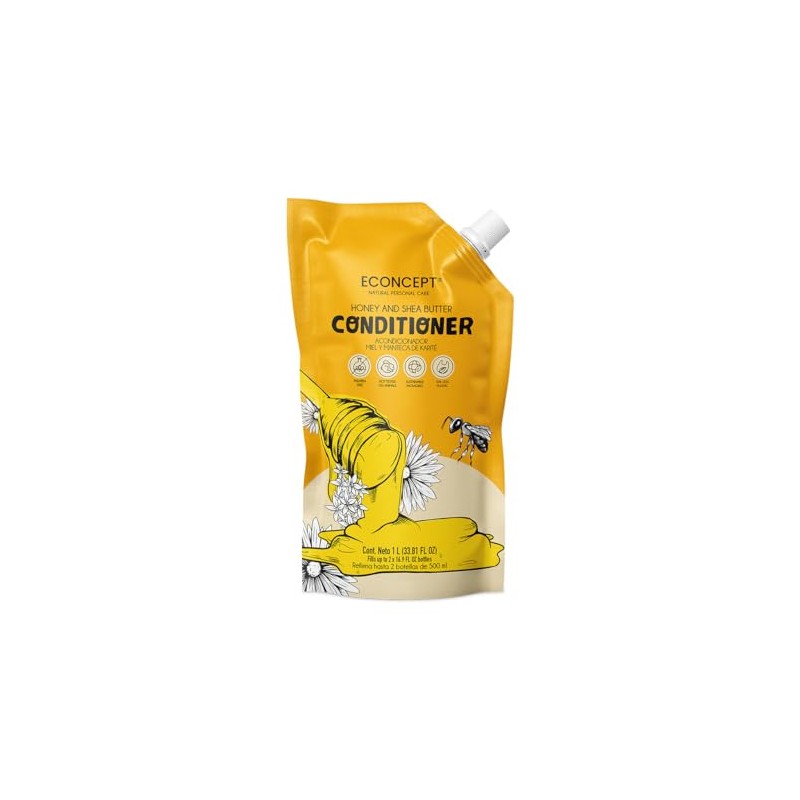 Acondicionador ECONCEPT de Miel y Manteca de Karité Refill 1