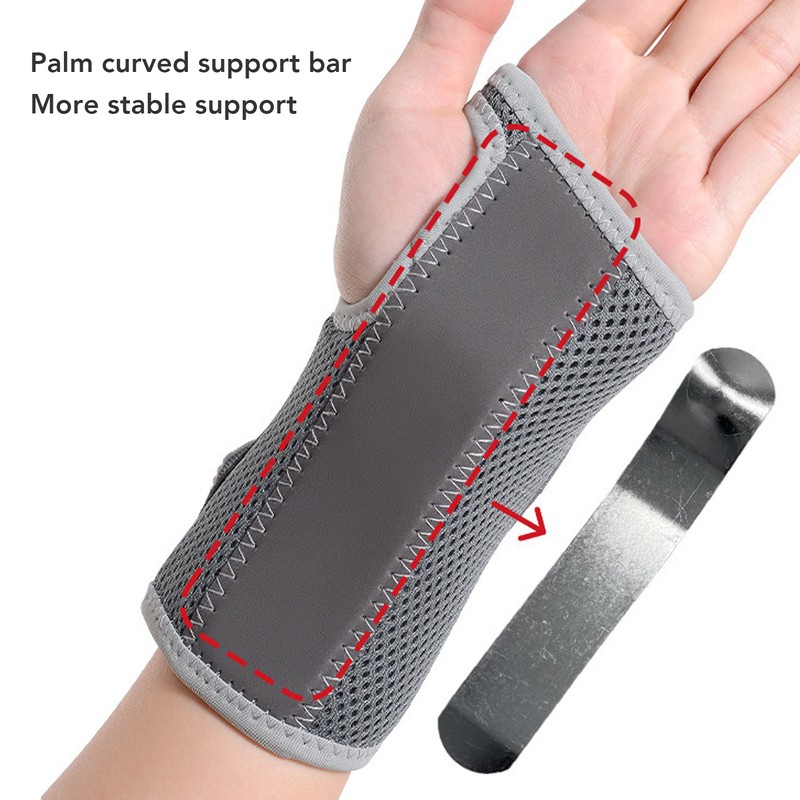 Wrist Brace Adjustable for Carpal Tunnel Fitness Adult Universal for