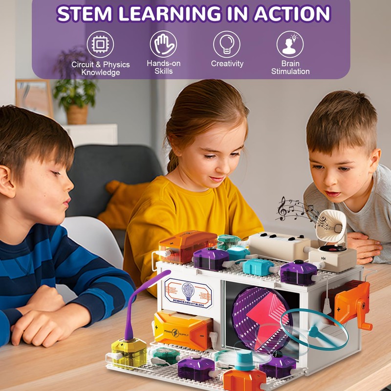 Dollox Science Kits for Kids, Electrical Circuit Exploration Kit with