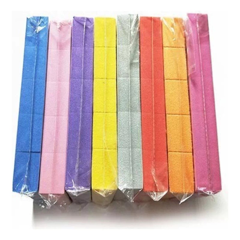 Lucky Day Mini Lima Para Uñas 50 Piezas Colores Varios