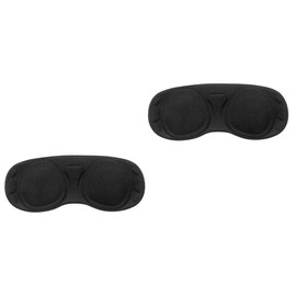 Gatuida 2pcs Vr Lens Protector Cover Dustproof and Scratch-Resistant Compatible Rift s Easy to Clean Soft Sponge Lightweight Lens for Vr Headset Accessories