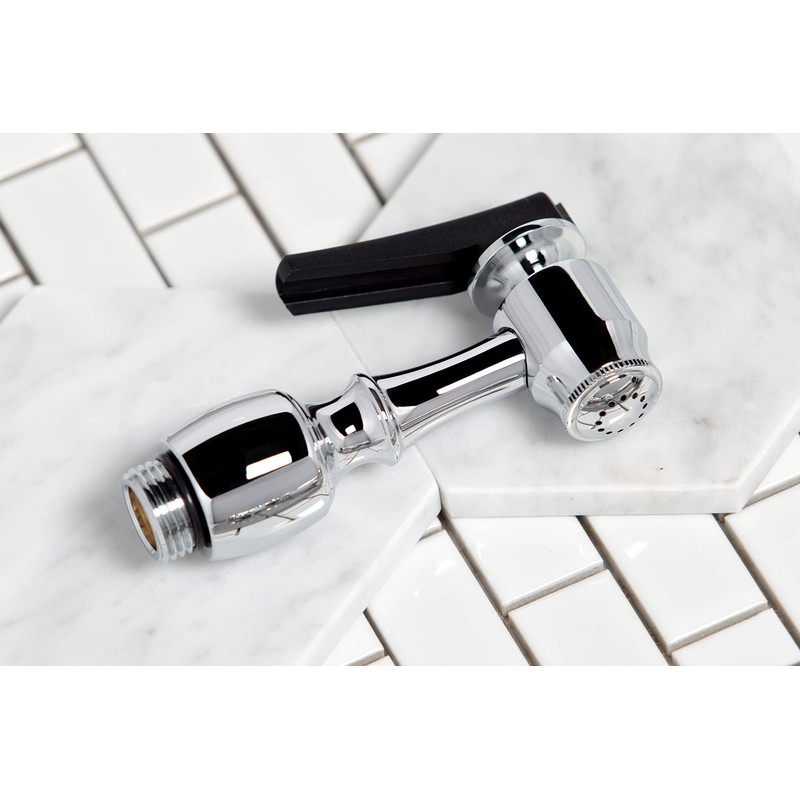 Kingston Brass Gourmetier KBSPR1 Kitchen Faucet Sprayer with Hose, Polished