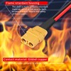 ELFCULB XT90 Solar Cable,10AWG 2FT XT90 Female to Solar Panel