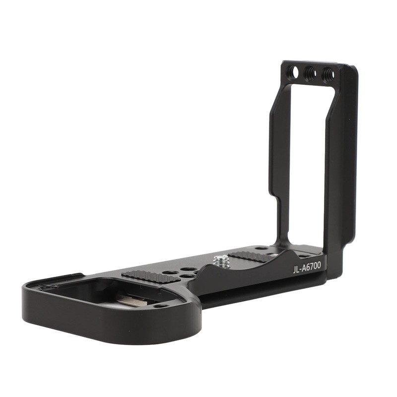 Aluminum Alloy Camera Grip L Bracket with 1/4in 3/8in for
