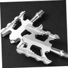 Kisangel Aluminum Alloy Bike Pedal Foldable and Easy to Install