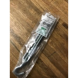 Crown Bolt (1) turnbuckle eye/hook 3/8” x 16” zinc plated  10” Closed 215 Lbs.