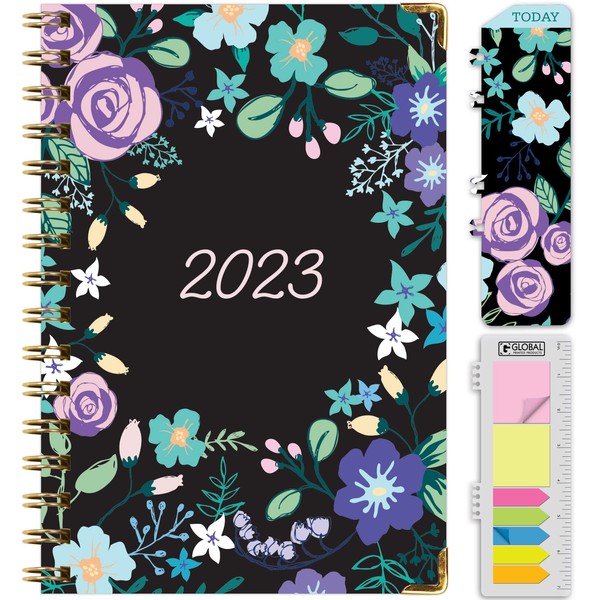 HARDCOVER 2023 Planner: (November 2022 Through December 2023) 5.5"x8" Daily