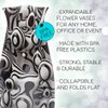 MODGY Collapsible and Expandable Plastic Vase (Werd)