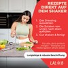 LALOB® Dressing Shaker - Dishwasher Safe - Five Recipes in
