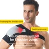 RUNZI Shoulder Stability Brace Adjustable Shoulder Support with Pressure Pad,