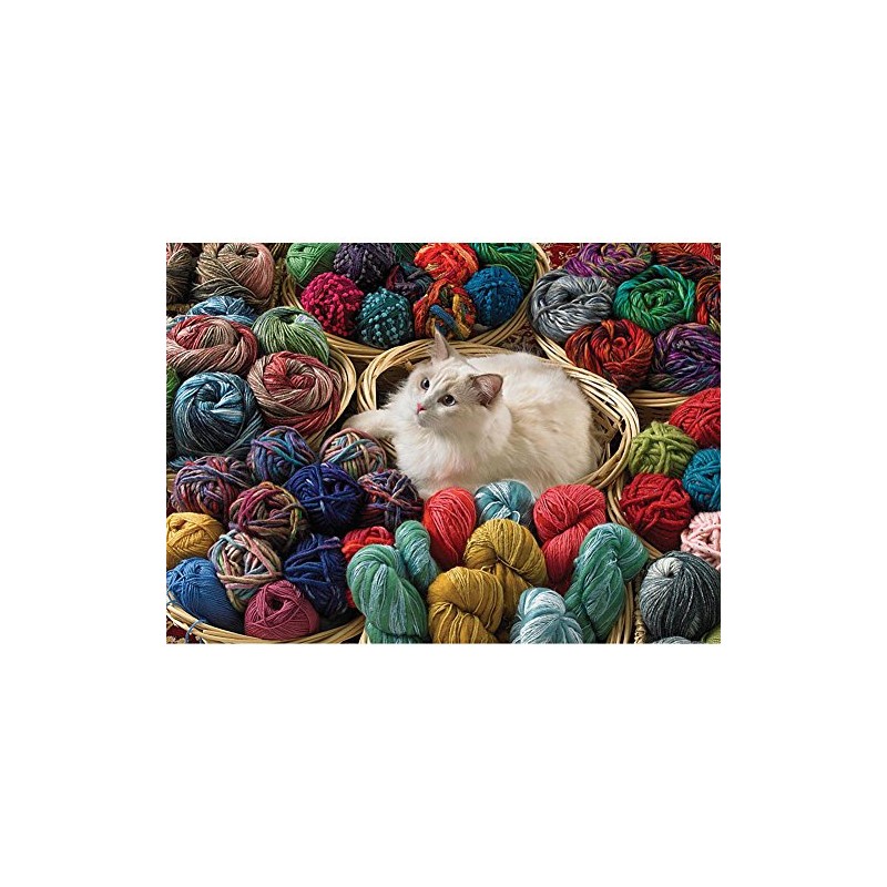 Cobble Hill Fur Ball Jigsaw Puzzle (1000 Piece)