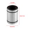 Linear Bearing, 8Pcs LM10UU Linear Ball Bearing with 10mm Bore